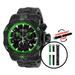 #1 LIMITED EDITION - Invicta Reserve Venom Swiss Ronda Z60 Caliber Men's Watch - 53.7mm Green Black with Interchangeable Strap (32944-N1)