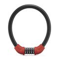 Bike Lock Protective Security Locking Security Anti Lost Safety For Road Bike Mountain Bike MTB Recreational Cycling Fixed Gear Bike Cycling Bicycle Metal Black Red