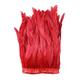 Diy Jewelry Accessories 25-30cm Rooster Tail Cloth With Colorful Skirt Decoration Performance Real Feather Clothing Accessories