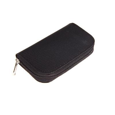 Portable Memory Card Storage Bag Suitable For SD Card CF Card Storage Protection Box Including 18 SD Card Slots And 4 CF Card Slots