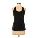 Active by Old Navy Active Tank Top: Black Activewear - Women's Size Medium