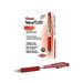 Gel Gel Pen (0.7Mm) Medium Line Red Dozen