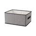 Closet Clothes Organizer With Handle Fabric Storage Box With Steel Frame Stackable Shelf Storage Baskets Foldable Storage Baskets For Organizing Clothes Toys