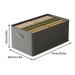 WeowiYief Foldable Closet Storage Box 2023 Upgraded Clothing Storage Bins With Metal Frame Thickened Foldable Cationic Fabric Storage Bins Large Storage Bins With Storage Containers for Organizing