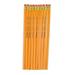 kesoto 2x10 Pcs Woodcase Pencils Office School Break Resistant Yellow Barrel Black 2 Pcs