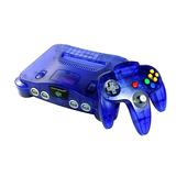 Restored Nintendo 64 Game Console Grape Purple with Matching Controller N64 Funtastic (Refurbished)