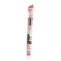 Grease Pencils Back To School Season Retractable Ballpoint Pen Gel Pen 6 In 1 Gift Pens Multicolor Christmas 2ml Liquid Ink Pens for Office School Supplies As A Children Gift