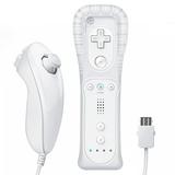 ZOUYUE Wii Remote with Nunchuck Compatible with Nintendo Wii/Wii U Wii Controller with Nunchuck with Silicone Case and Wrist Strap