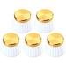 HOKARUA 5pcs Guitar Amplifier Knobs Speaker Volume Knobs Guitar Effect Pedal Knobs