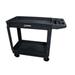 Sunex Tools Standard Utility Cart - Plastic Black