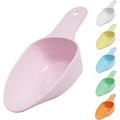 Dog Food Scoop-Melamine Pet Food Measuring Cup - 1 Cup 1/2 Cup 1/4 Cup Dog Cat Bird and Rabbit Food Feeding Scoop Dishwasher Safe - Pink