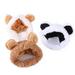 Cat Hat Rabbit Ear Cat Hat Rabbit Hat for Cat Headwear for Cat for Cats and Small Dogs Party Costume Accessory 3Pcs - Ternel