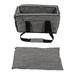 2024 Dog Armrest Booster Seat Square Stable Prevent Slipping Removable Adjustable Center Console Doggie Seat with Seat Belts