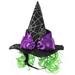 Halloween Witch Hat Pet Star Hats Funny Caps Party Cosplay Decor for Pet Cat Dog Puppy