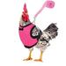 Oneshit 9.4x(12-16)in Chicken Leash Pet Chicken Leash Pet Leash Camping & Hiking Clearance Gift for Pets Pink