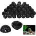 Bio Ball Aquarium Filter Ball Bio Balls Bio Filter Balls Bio Ball for Aquarium Biochemical Ball Filter for Aquarium and Pond Filter Media with Cotton 50 Pieces