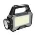 DGOO Solar Flashlight LED Strong Light Flashlight Outdoor USB Multifunctional Cob Work Light Portable Light
