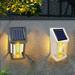 Crcmjuhgsa Garden Lamps Solar Tungsten Wall Light 2024 New Wireless Dusk To Dawn Motion Sensor LED Wall Light 2 Pack IP65 Water Proof Solar Securityes Light Exterior Wall Mount Garden Lighting