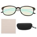 Red Green Colorblindness Glasses UV Protection TR Lightweight Flexible Color Weakness Glasses for Men Women LMZ