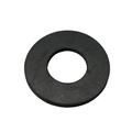 Black Neoprene Industrial Grade Rubber Washers - 1-7/8 ID x 2-3/16 OD x 3/16 Thk - Pack of 4-by Homehours