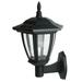 1 Pack Solar Wall Lanterns Outdoor Solar Powered Sconce Lights Wall Mount Vintage Outdoor Wall Lantern Lamp For Garden Patio Garage Front Door