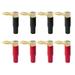 Set of 8 90Â° Gold Plated Right Angle Banana Speaker Plugs