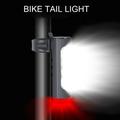 Ettsollp LED Tail Light Ultra-bright Bike Tail Light Ipx4 Waterproof Rechargeable Multiple Lighting Modes High Lumens Bicycle Rear Light