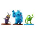 Set of Figures Inspired by Disney Pixar Monsters Inc Movie ~ Sulley Mike and Boo Character Figures with Base ~ Great for Imaginative Play and Stocking Stuffers
