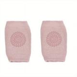 2pcs Baby Infant Toddler Soft Elastic Knee Elbow Brace Pads Cap Anti-slip Crawling Safety Protector Leg Cushion 5 Colors Available