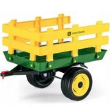 John Deere Peg Perego Tractor Ride-On Toy Trailer