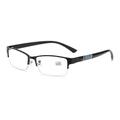1pair Stylish Semi-Rimless Reading Glasses for Men - Perfect for Business and Presbyopia Correction