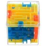 Bead Moving Maze Children Toy Balancing Maze Cube Puzzle Educational Toy