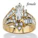 Elegant Stainless Steel Double Row Zircon Ring for Engagement and Wedding - Perfect for Fashionable and Romantic Women