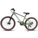 27.5 inch Mountain Bike Men Women Mountain Bike with 21-Speed Dual Disc Brakes MTB bike Carbon Steel Frame Bicycles Green