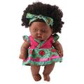 20cm Reborn Baby Doll Lifelike Baby Doll Toy Curly Hair Simulation Doll Collection Toy GiftQ8-003 YaoFengYing12