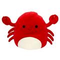 Plush Toy Crabby Car.los Sea Life Toy Crab Stuffed Animal 7.8 Red