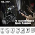 COMICA Microphone Wireless Handheld / / Receiver Carry With Cable Dslr 3.5mm Output Real-time Uhf Handheld 16level / Dslr Camera / Uhf 48-channel Uhf / Real-time Output Cable 328ft / 3 5 Mm