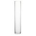 WGV Clear Cylinder Glass Vase - 6 Wide x 31 Height Good quality Heavy Weighted Base - 1 Pc