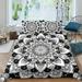 Newly Fashion Bedspreads Mandala Duvet Cover Pillowcase Adult Home Bedclothes Bedding Set Full (80 x90 )