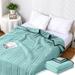 Qianying Cooling Quilt Queen Size Summer Quilt For Hot Sleepers & Night Sweat Thin Quilt Cold Cool Lightweight Cooling Blanket For Couch Bed Light Quilt For All Season Use