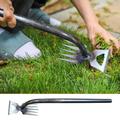 Garden Weeding Tool Stainless Steel Weed Puller Tool for Gardening Weeder Tool for Garden Farm Hand Weed Pulling Tools Garden Weeds Remover Tools for Weeding