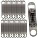 Sublimation Blanks Products Stainless Steel Opener 2 Sided Pub (20 Pieces) For Home Bar Restaurant Heavy Duty By