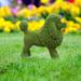 Fimeskey Sculptures & Statues Decorative Peeing Dog Topiary Green Simulation Flocking Puppy Ornament Home & Garden