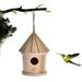 Bird House Kit Wooden Bird House Box Nesting Boxes For Birds Bird House To Hang Up Bird House To Hang Up For Garden And Balcony