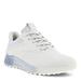 Ecco Women s Golf S-Three Shoe in White Dusty Blue Air