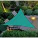 Summer Outdoor Clearance! Uhuya 19.68 Ft Triangle Sun Shade Sail Canopy Sun Shade Garden Patio Awning Block Easy To Intall F