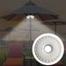 Dyegold Outdoor Patio Umbrella Light with 24 LEDs; Wireless Portable Lighting for Camping Tents and Home Emergency; Up to 30 Hours Battery Life