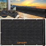 Sun Shade Cloth 10X3.4ft Greenhouse Shade Cloth with Grommets Garden Shade Cloth for Plants Heat Protection Sunblock Shade Net for Balcony Privacy Screen for Outdoor Patio Deck Shade Sail Mesh Tarp