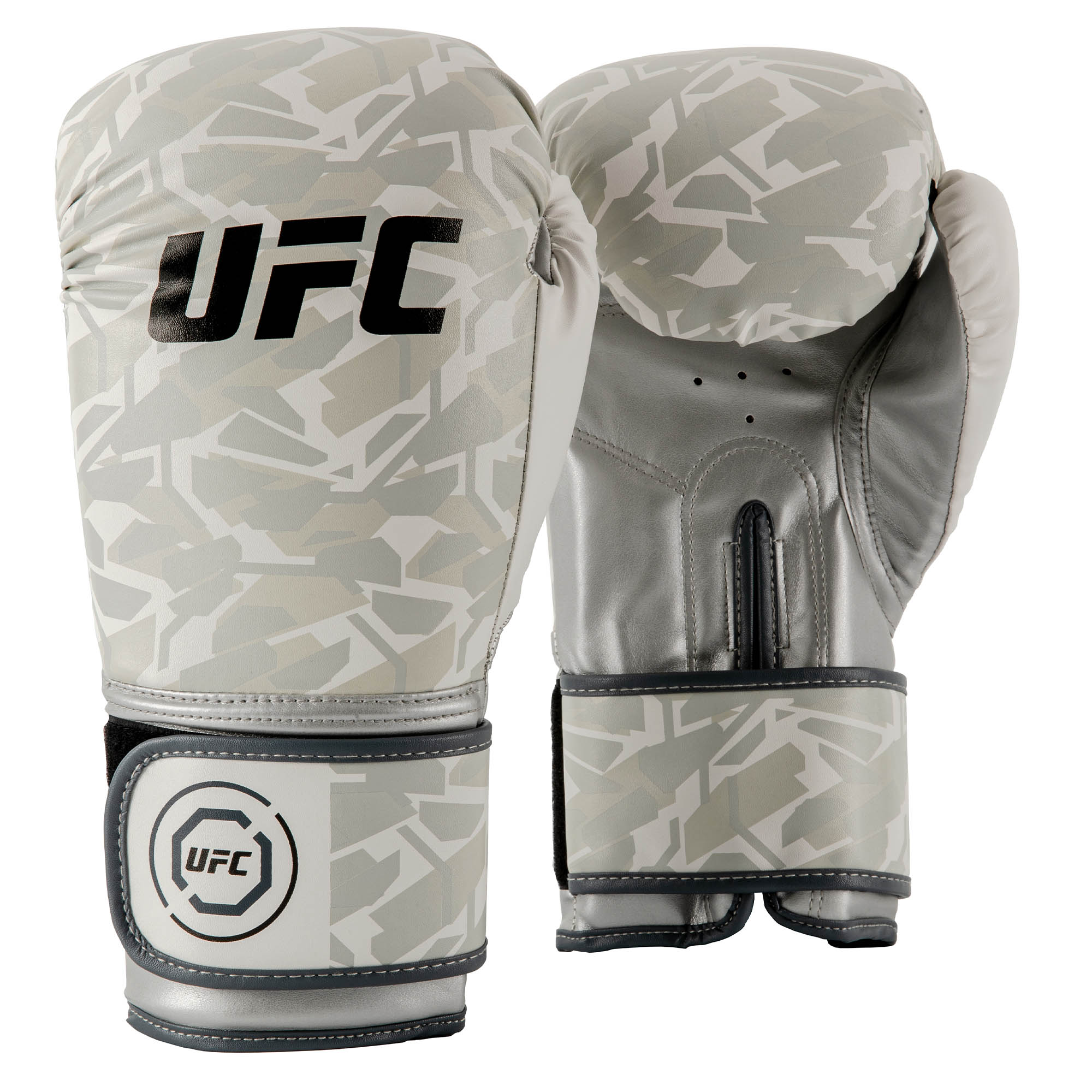 UFC Octagon Camo Boxhandschuhe – Weiß – 12oz Image