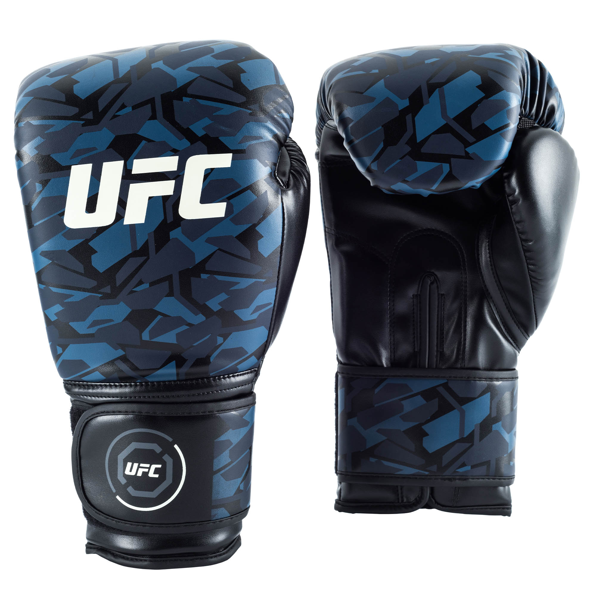 UFC Octagon Camo Boxhandschuhe – Schwarz – 12oz Image
